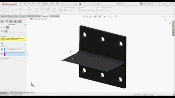 Solidworks Simulation- Static Analysis with Mixed Mesh