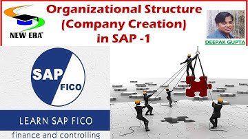 ORGANISATIONAL STRUCTURE (COMPANY CREATION) IN SAP BY DEEPAK GUPTA PART 1