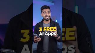 3 FREE AI Apps 🤯 जो आपका काम घंटों से मिनटों में कर दें! #Shorts