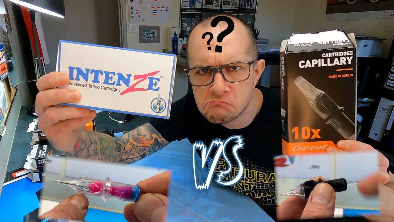 Nouveauté ! TEST Aiguilles tatouage : Intenze VS Cheyenne Capillary !