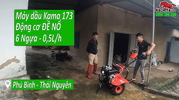 Bàn giao máy xới đất đề nổ dầu 173 cho anh Tiến tại Phú Bình Thái Nguyên