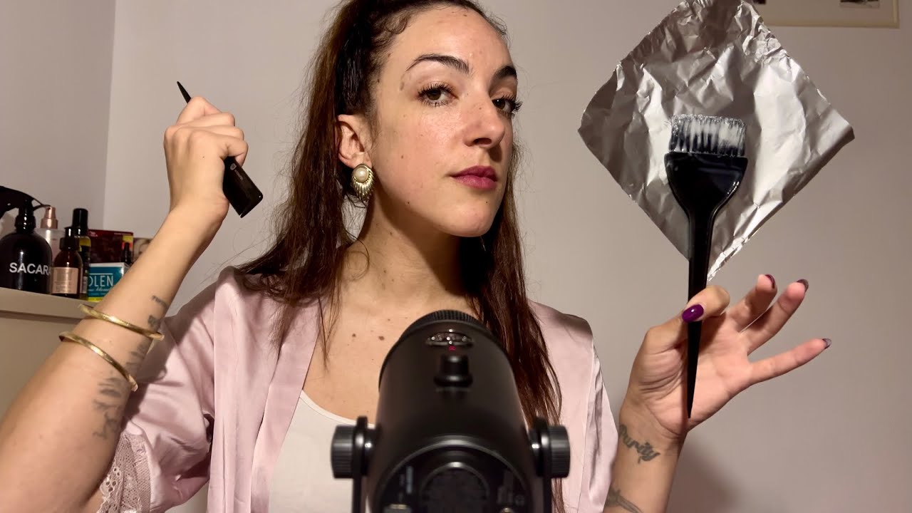 אסמר| קארה וטיפול זקן במספרה השכונתית🎀