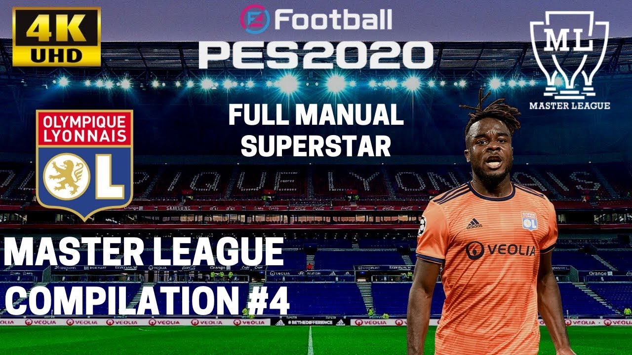 PES 2020 | MASTER LEAGUE COMPILATION #4 FULL MANUAL - FUMA  