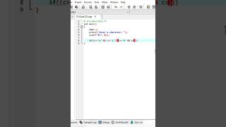 program to check alphabet or not#c language#coder#developer#programming