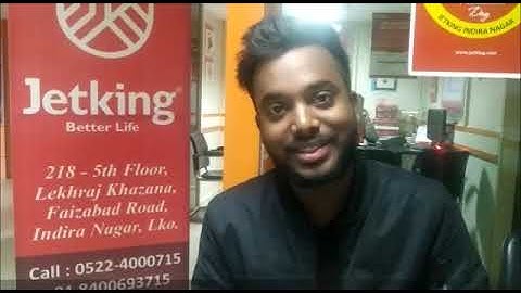 shubham gupta Selected For HCL -By Jetking India nagar Lucknow...8400693715