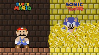 💸Poor Mario and Rich Sonic in Mario Wonder (Mario Movie)