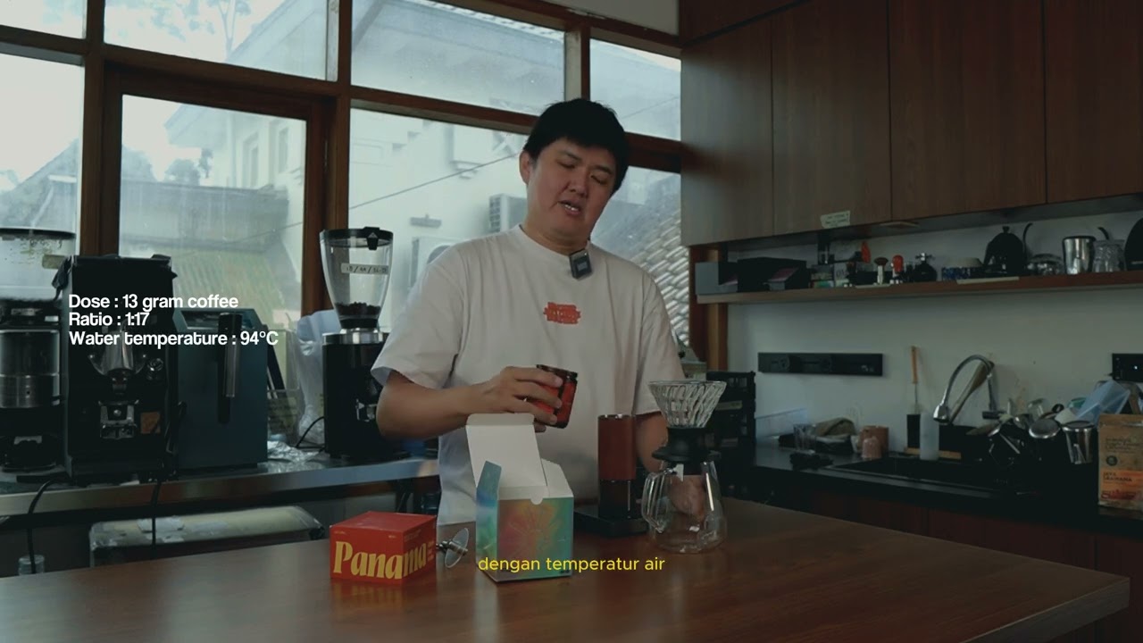 BREWING RECIPE - PANAMA ALTIERI LUCI GESHA | Brewing with Ivan Pratama