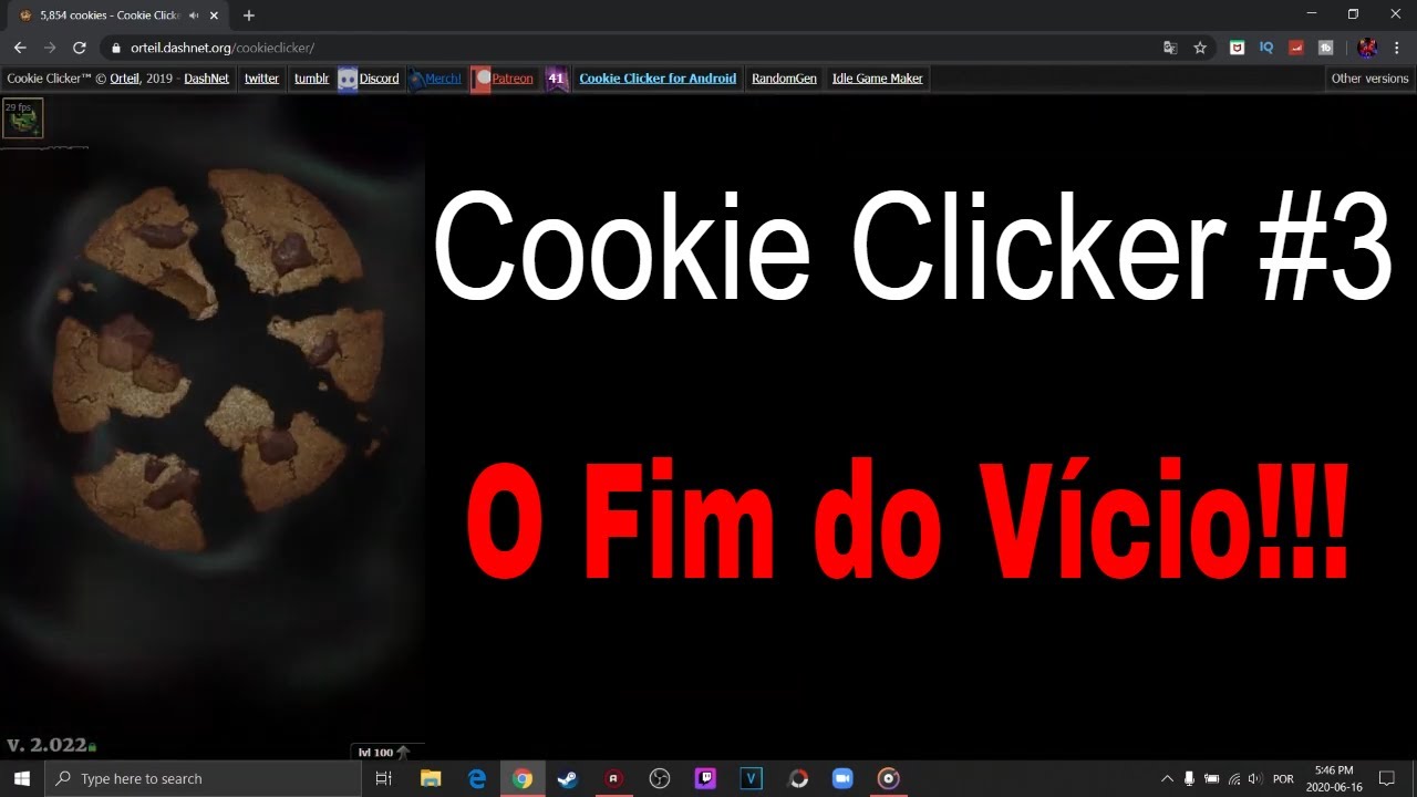 Cookie Clicker - O jogo impossível de ser ZERADO