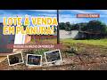 🔥LOTE À VENDA EM PLANURA NA BEIRA DO RIO! PRODUTO NAUTIKA NA OFERTA!🔥