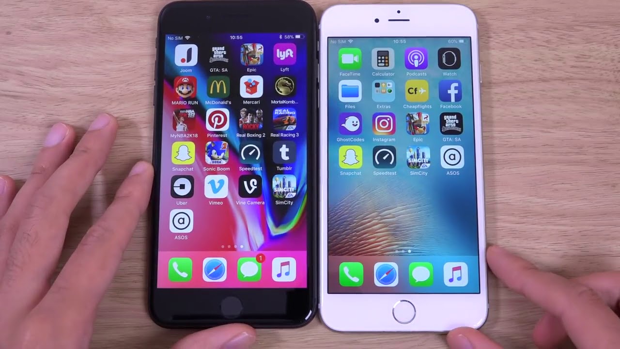 iphone 6 vs 8 brighter screen iphone 6 vs 8 brighter screen