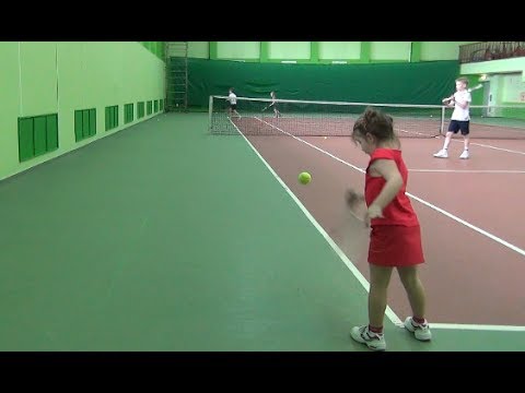 Видео: Большой теннис. Стенка. Видеоурок