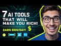 7 AI Tools That WILL Make You RICH To Make $500/day | TechGumbo