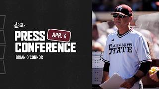 BASEBALL | Brian O'Connor Georgia Postgame Press Conference (Game 3) - 4/4/26