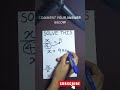 THIS MATHS QUESTION LOOKS EASY!!!! #maths #learnmath #math #mathematics #study
