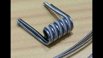 Fused Clapton 26 gauge with 24 gauge Kanthal Round Wire Parallel Single Coil Build