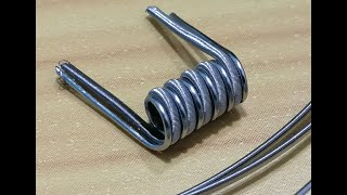 Fused Clapton 26 gauge with 24 gauge Kanthal Round Wire Parallel Single Coil Build