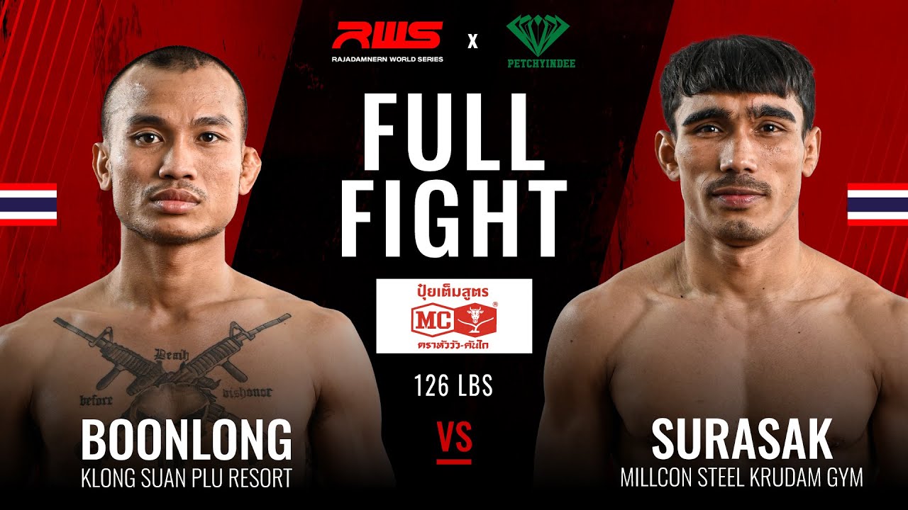 Boonlong Klongsuanpluresort vs Surasak KruDamGym