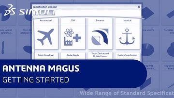 Getting Started with SIMULIA Antenna Magus | Tutorial