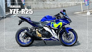 YAMAHA】YZF-R25｜KEMIMOTO製バックステップ、AKEEYO製前後ドライブ