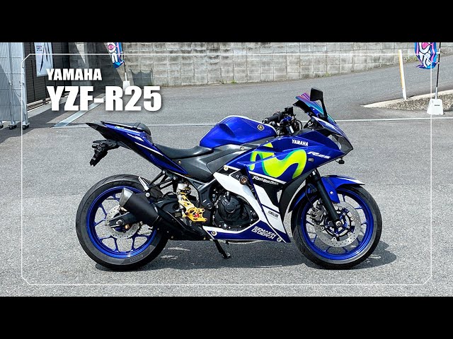 YAMAHA】YZF-R25｜KEMIMOTO製バックステップ、AKEEYO製前後ドライブ