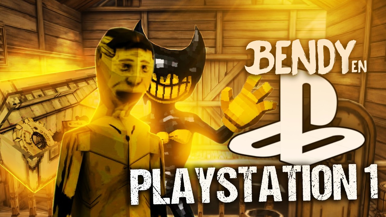 PORTEARON BENDY AND THE INK MACHINE para la PLAYSTATION 1!! || BATIM ...