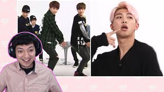 BTS dancing to Girl Groups Compilation - Reaction