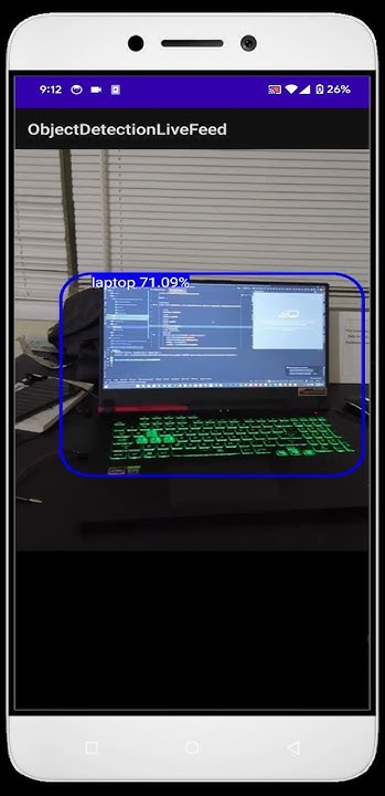 object detection rectangle | Machine Learning app - YouTube