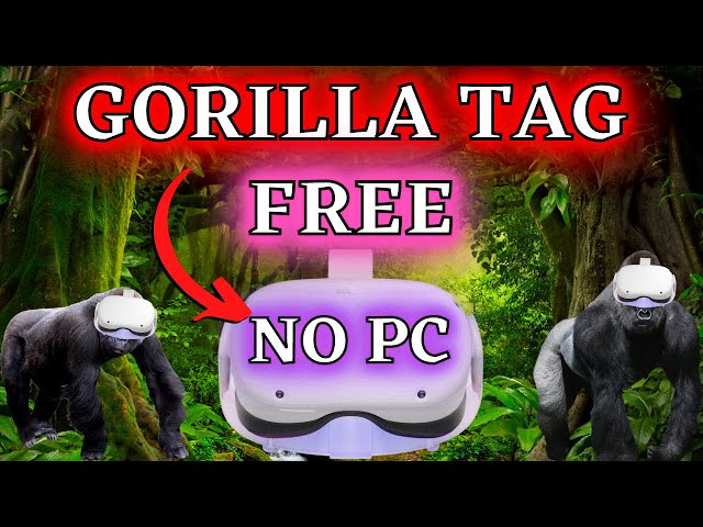 How to Play Gorilla Tag WITHOUT a VR (Mouse & Keyboard) 