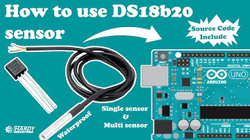 Tutorial Sensor Suhu Waterproof DS18B20 Arduino | Single Sensor | Multi Sensor