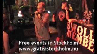 Swollen Members - Too Hot, Live at Lilla Hotellbaren, Stockholm 8(15)