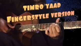 The edge band - Timro yaad / Fingerstyle version