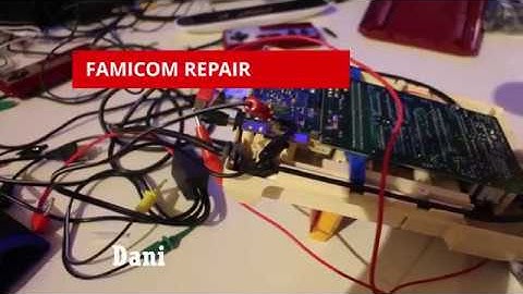 Fixing eBay Famicom - Not starting - Repair Video
