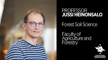 Jussi Heinonsalo: Balanced soil functions are a prerequisite for wellbeing