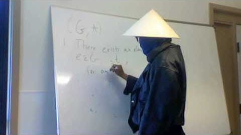 Math Ninja: Group Theory Lecture 1-2