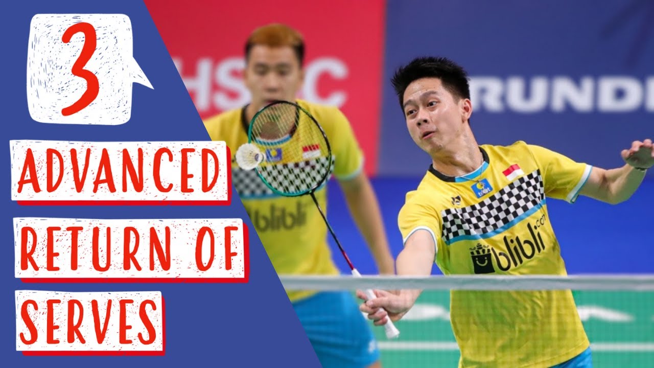 3. Продвинутый прием подачи в бадминтоне 🏸