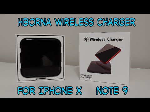 HBorna Wireless Charger for iPhone Xs Max and Galaxy Note 9