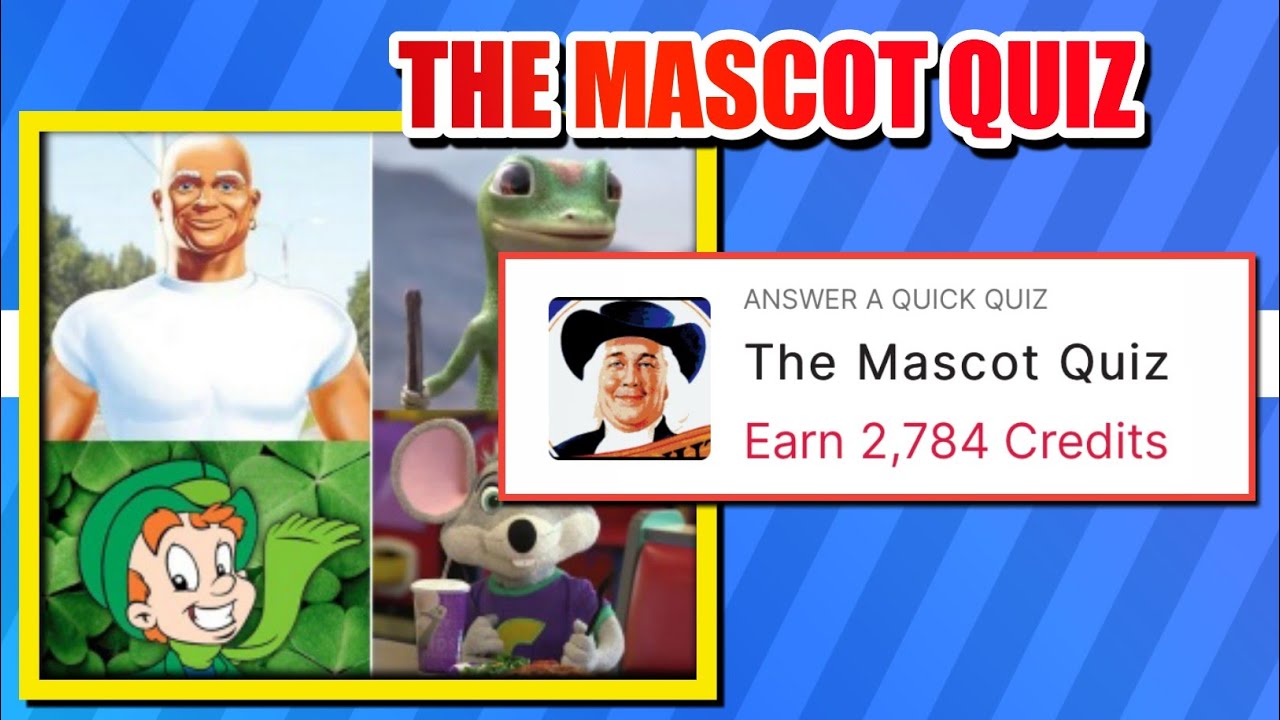 The Mascot Quiz ANSWERS The Mascot Quiz Quizfactory YouTube the-mascot-quiz-answers-the-mascot-quiz-quizfactory-youtube