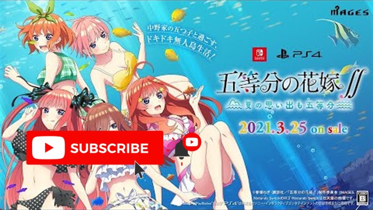 The Quintessential Quintuplets the Movie: Five Memories of My Time with You  [Limited Edition] for Nintendo Switch