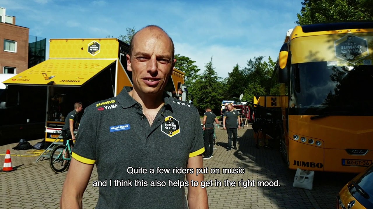 Giro special: time trial warm-up with Team Jumbo-Visma