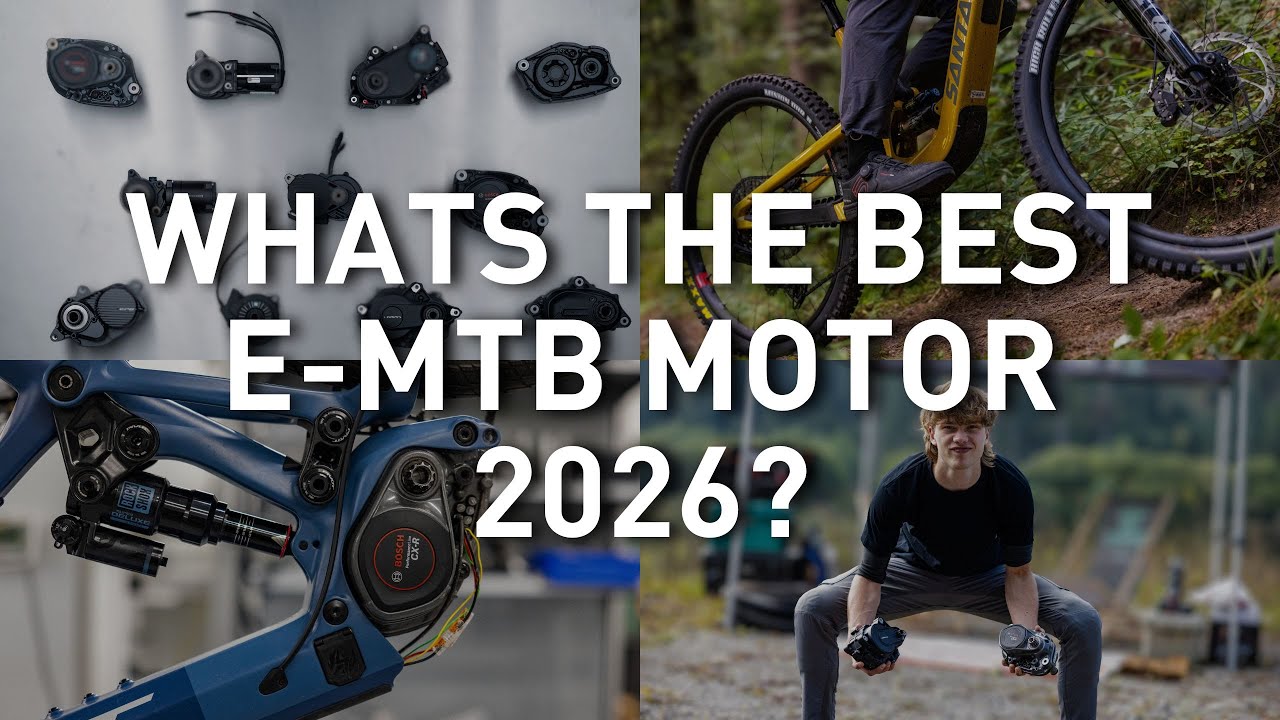 Was ist der beste E-MTB Motor 2026? 11 Motoren im direkten Vergleich!