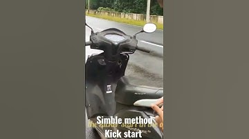 simble Method Kick start scooter #shortvideo