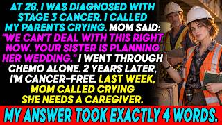 My Mom Skipped My Chemo for My Sister's Wedding — Then Asked Me to Be Her Caregiver
