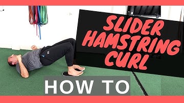 How to Slider Hamstring Curl