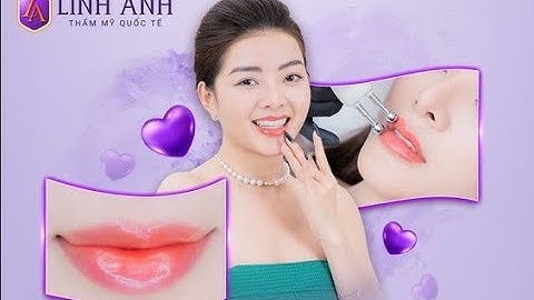 Cấy môi Nano màu môi trong veo, căng mướt ngay khi vừa dứt kim