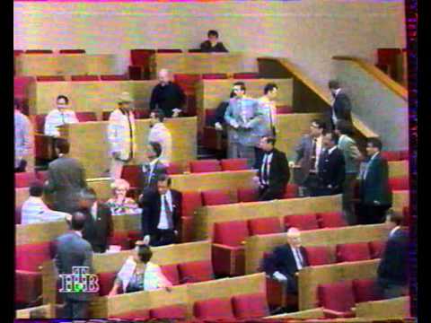 'Подвиг' Жириновского в думе (1995)