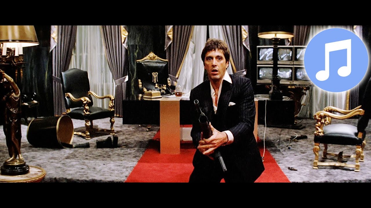 Лицо со шрамом - Музыка из фильма | Scarface - Music (34/36) - YouTube