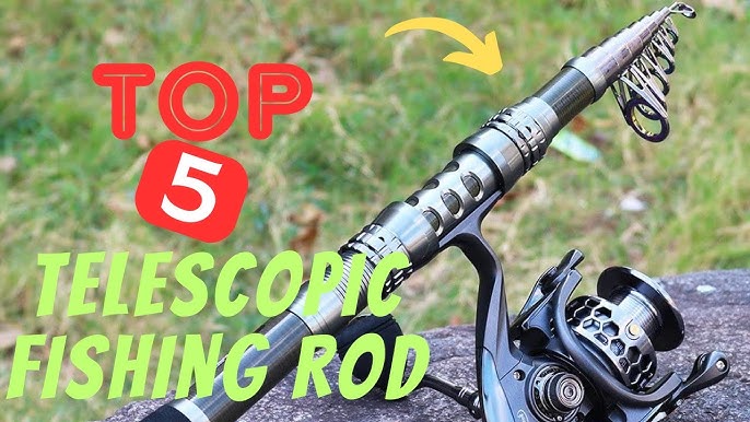 Best Telescopic Fishing Rod Review: Durable Carbon Fiber Pole for Outdoor  Fishing! 
