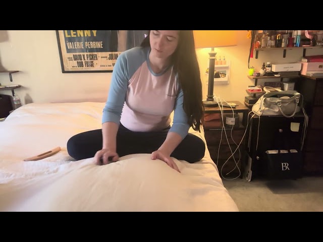 Back Massage with Sound Reiki | ASMR role play