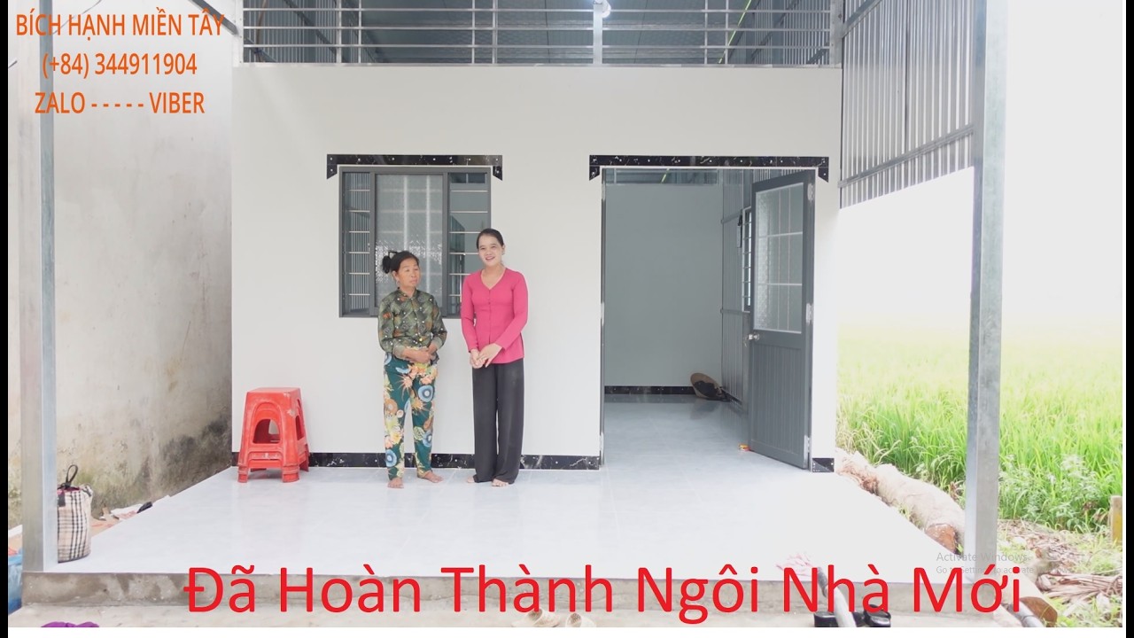 1358  NHÀ MỚI CỦA CÔ BA LỆ ĐÃ LÀM HOÀN THIỆN - ĐI ĐIỆN THẤT SÁNG | BHMT