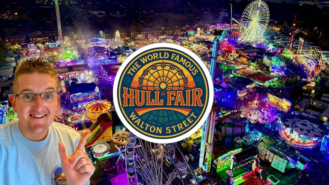 Hull Fair 2025 Vlog – The Ultimate Fun Fair Experience in the UK!